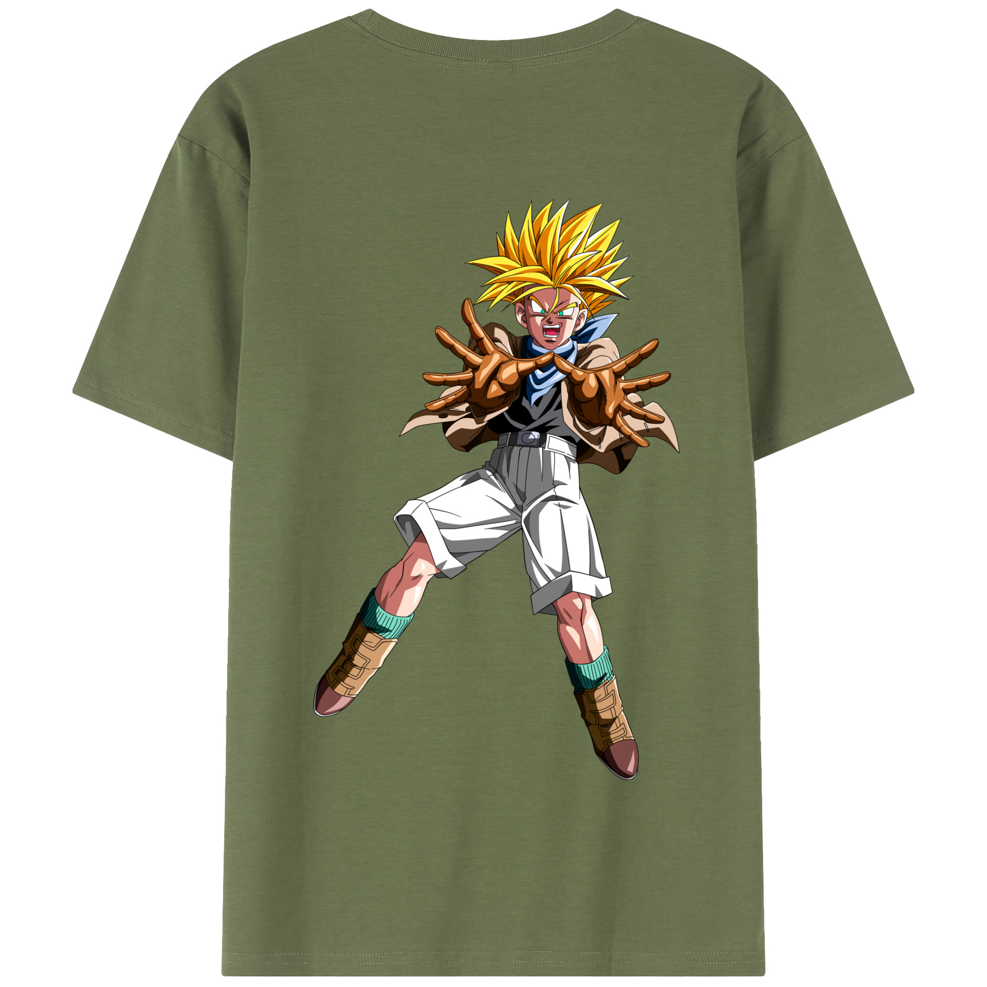 （画像用） ドラゴンボール DRAGON BALL 綿100％半袖Tシャツ（背面プリント）